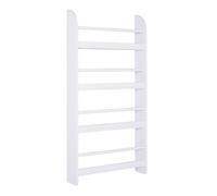 Homcom - Expositor de pared Blanco