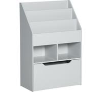 Homcom Estantería Infantil 60x29.9x90 cm Gris