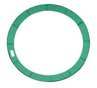 Homcom - Funda acolchada de protección borde camas elásticas 366 cm Verde