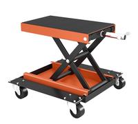 HOMCOM Gato Tijera para Moto 500kg Ajustable 135-390mm