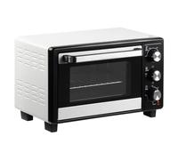 HOMCOM Horno Sobremesa Eléctrico 16L 1400W con 3 Modos de Calor Temperatura hasta 230 ℃ Temporizador 60 Minutos Bandeja y Rejilla Aosom España
