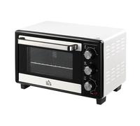 HOMCOM Horno Sobremesa Eléctrico 16L 1400W con 3 Modos de Calor Temperatura hasta 230 ℃ Temporizador 60 Minutos Bandeja y Rejilla Aosom España