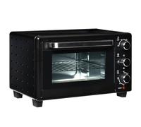 HOMCOM Horno Eléctrico de Sobremesa 21L 1400W Temporizador Negro