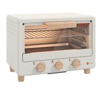 HOMCOM Horno Eléctrico Sobremesa de 16L 1400W con Puerta de Vidrio Temporizador y Temperatura Ajustables hasta 230℃ Crema Aosom España
