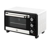 HOMCOM Horno Sobremesa Eléctrico 16L 1400W con 3 Modos de Calor Temperatura hasta 230 ℃ Temporizador 60 Minutos Bandeja y Rejilla Aosom España