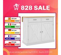 HOMCOM Isla de Cocina con Encimera de Madera Plegable 105x60x90,5 cm Blanco blanco