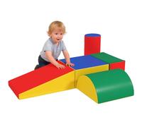 HOMCOM Juego de 5 Bloques de Espuma para Niños Multicolor
