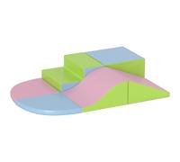 HOMCOM Juego de 6 Bloques Psicomotricidad para Niños Multicolor Multicolor