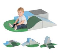 HOMCOM Juego de 6 de Bloques de Espuma para Niños para Escalar Multicolor