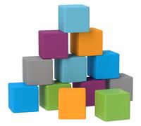 HOMCOM Juguete de trepar y gatear para niños, espuma de EPE suave, 20x20x20 cm, Multicolor, 1-3 años Aosom España
