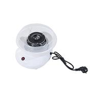 HOMCOM Máquina de Algodón de Azúcar 450W-550W 10 Palitos 27x26x18 cm Blanco