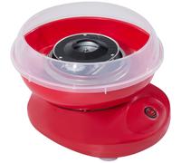 HOMCOM Máquina de Algodón de Azúcar de Uso doméstico de Polipropileno Acero Inox. y Aluminio 450W-550W 27x26x18 cm Rojo Aosom España