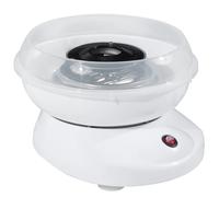 HOMCOM Maquina Profesional para Nubes de Algodon de Azucar Acero Inox. y Aluminio 450W 27x26x18cm BLANCO