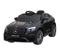 Homcom Mercedes AMG Coche Eléctrico 12V Negro