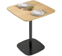 HOMCOM Mesa de Cocina Moderna para 2, 60x60 cm, Madera Natural