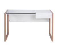 HomCom Mesa de Escritorio 120x60x75cm Blanca