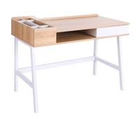 Homcom Mesa de ordenador bicolor 100 x 55 x 81,5cm