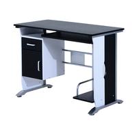 Homcom Mesa Oficina 100x52x75cm Negra