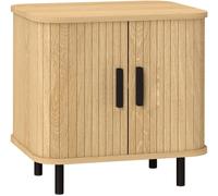 Homcom Mesita de Noche 48x40x48 cm Roble