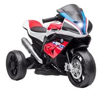 HOMCOM Moto Eléctrica BMW HP4 para Niños +18 Meses 6V Música Rojo