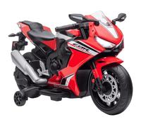 HOMCOM Moto Eléctrica con Licencia Honda Niños 3-5 Años 90x44x52 cm Rojo