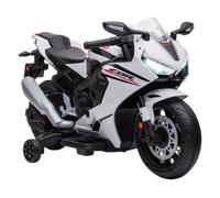 Homcom - Moto eléctrica Honda blanca