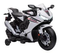 Homcom - Moto eléctrica Honda blanca
