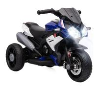 Homcom - Trimoto eléctrica infantil Negro/Azul