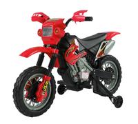 HomCom Motocross Moto Eléctrica 6V Roja