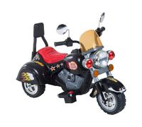 HOMCOM Moto Electrica Infantil Bateria Recargable Niño 3 Años Cargador 3 Ruedas 2.5km/h Aosom España