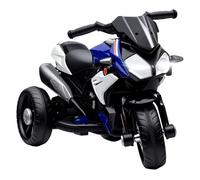 Homcom - Trimoto eléctrica infantil Negro/Azul