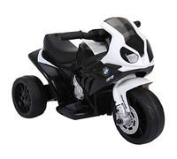 HOMCOM Moto Eléctrica Infantil con licencia BMW S1000RR Trimoto para Niños +18 Meses con Luces y Música 66x37x44 cm Aosom España