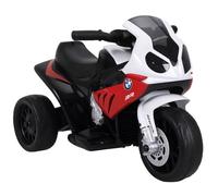 HOMCOM Moto Eléctrica para Niños 18-36 Meses BMW S1000RR Rojo