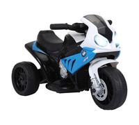 HOMCOM Moto Eléctrica para Niños de 18-36 Meses 66x37x44 cm Azul azul