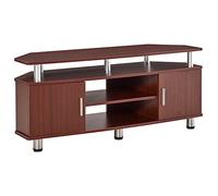 Homcom - Mueble para TV clásico de salón con 2 estantes, marrón, 120 x 39,5 x 52 cm