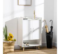 Homcom Mueble zapatero 60x30x92 cm blanco