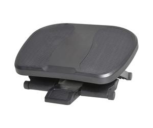 HOMCOM Multifuncional Reposapiés con Superficie Antideslizante Plataforma Inclinación de 0-30 Grados Masaje 3 Niveles 45x34x(10-16.5)cm Aosom España