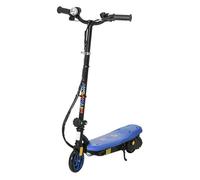 Homcom Patinete Eléctrico Para Niños De 7-14 Años Plegable Max. 12 Km/h Azul