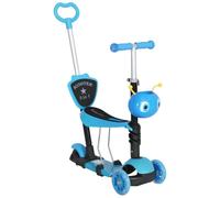 Homcom Patinete Infantil 3 en 1 Azul