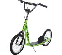 Homcom Patinete para niños 139x58x96 cm verde