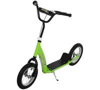 Homcom - Patinete Scooter Ajustable 2 ruedas Verde