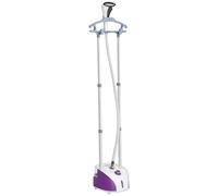 HOMCOM Plancha Vertical 1950W 2L Con Temperatura Ajustable en 11 Niveles y Barra Telescópica - Centro de Planchado para Hogar y Oficina - Púrpura
