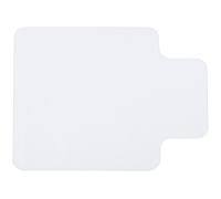 HomCom® Protector de Suelo para Silla de Oficina 90x120cm PVC Transparente Antideslizante para Suelo Enmoquetado Aosom España