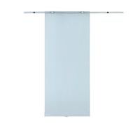 HOMCOM Puerta corredera de cristal Puerta corredera Puerta de cristal Puerta de habitación Cristal esmerilado 775 / 900 / 1025 x 2050 mm