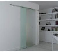 HOMCOM Puerta corredera de vidrio esmerilado 775/900/1025 x 2050 mm | Puerta de vidrio, puerta de habitación