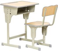 Homcom - Set Pupitre + Silla infantil Vintage