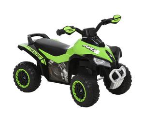 HOMCOM Quad Correpasillo Cuatrimoto para Niños Mayores de 18 Meses con Luces y Música Diseño Novedoso Soporta hasta 20 kg 67,5x38x44 cm Aosom España