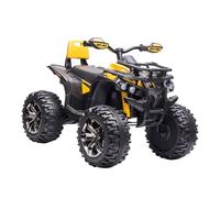 Homcom Quad Eléctrico 12V Amarillo