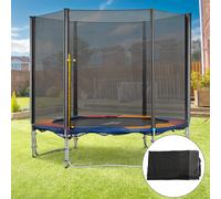 HOMCOM Red de Seguridad de Reemplazo para Trampolín Redondo Ø305 cm Negro Negro