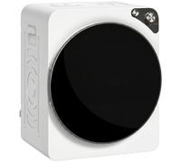 HOMCOM Secadora de Ropa Compacta 5 kg 1000W con 5 Modos de Secado Tambor de Acero Inoxidable Blanco Aosom España